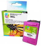 Compatible Static-Control Hewlett-Packard 302XL (F6U67AE) Color, 330 p.
