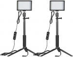Kit Neewer ZC-10S two lamps LED + filters + tripods