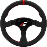 Simagic P-330R Leather Steering Wheel 330mm w/o Hub