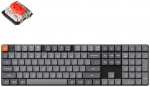 Keychron K5 Max RGB Red Switch Wireless Low-Profile Keyboard Black