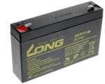 LONG 6V 7AH LEAD-ACID BATTERY F1 (WP7-6)