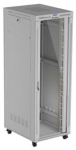Lanberg 47U 800x1000 gray floor-standing rack cabinet with glass doors and LCD (flat pack) V2