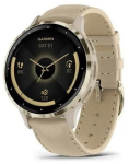 Garmin 010-02785-55 smartwatch / sport watch 3.05 cm (1.2") AMOLED 41 mm Digital 390 x 390 pixels Touchscreen Gold Wi-Fi