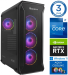 INTOP AQUA i7-14700F 32GB DDR5 1TB SSD M.2 NVME+4TB RTX5080 16GB WIN11