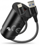Everactive Car charger CC-15QC QC3 .0 18 1XUSB + cabel