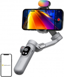 AOCHUAN X Pro 3-Axis Gimbal with RGB Lighting (Gray)