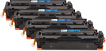 G&G Toner compatible with HP 415A Black Cyan Magenta Yellow