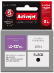Activejet AB-427BNX Brother printer ink cartridge, replacement for Brother LC-427BXL; Supreme; 109 ml; black
