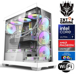 INTOP AQUA Ultra 7 265KF 64GB DDR5 1TB SSD M.2 NVME RX9060XT 16GB WiFi no-OS