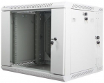 Lanberg Cabinet installation hanging two sections 19 9U 600x600mm gray