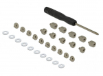 Delock M.2 Drive Mounting Kit (31 Parts)