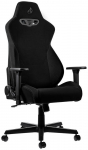 Nitro Concepts S300 Stealth Black Fabric Gaming Chair