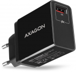 AXAGON ACU-QC19 wall charger 1x QC3.0/AFC/FCP/SMART, 19W, black