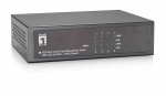 8 x 10/100Base-TX RJ-45, 65W, 1.6Gbps, 1K MAC, IEEE 802.3/u/x/af/at