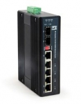 4x 10/100/1000Base-T, 1x SFP/RJ45 Combo, 1x Gigabit SFP, 1024 MAC, 12 Gbps, 10K Jumbo Frame