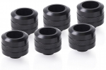 Alphacool Eiszapfen PRO 16mm HardTube Fitting G1/4 - Deep Black Sixpack