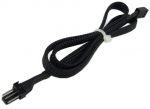 Phobya extension 3Pin Molex extra-long 60cm - black
