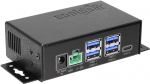 Coolgear 88W USB laadija 4x USB-A, 1 x USB-C Port