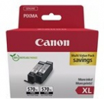 CANON PGI-570XL Ink Cartridge BK TWIN