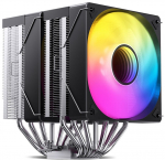 Jonsbo CR-3000 Dual Tower ARGB CPU Cooler, 2x 120mm Fans, 260W TDP, Black