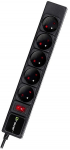 TRACER PowerGear 3.0 m Black 5 sockets