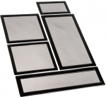 Demciflex Dust Filter Set for Lian Li TU150 Mini ITX - Black