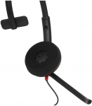 POLY Blackwire C3210 wired in-ear headset USB Type-C calls/music black/red