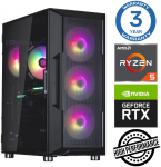 INTOP Ryzen 5 5600X 16GB 500SSD M.2 NVME+2TB RTX3050 6GB no-OS