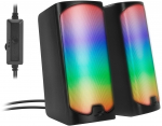 Speedlink speakers Tonos RGB, black (SL-810009-BK)