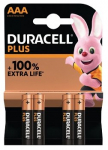 Duracell Batterie Plus -AAA MN2400LR03 BOOST K4 4St.