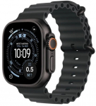 Apple Watch Ultra 3 GPS + Cellular 49mm Black Titanium Case with Black Ocean Band