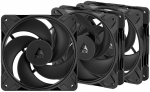 ARCTIC P12 Pro Reverse fan, PWM, 120 mm, black, 3-pack