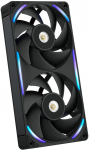 NZXT F240X RGB 240mm case fan, hybrid bearing, aRGB, black