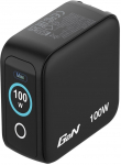 Verbatim Mini GaN Charger 3 Port 100W w Display EUUKUS