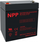 NPP 12V 5Ah T2(F2) Pb AGM UPS battery