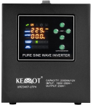 Kemot PROsinus-2000 pure sine UPS, charger 12V/230V 20