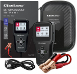 Qoltec Digital battery analyzer tester 3in1 with LCD 6V