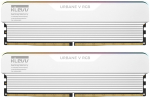 KLEVV URBANE V RGB DDR5-6000 RAM, CL30, XMP 3.0 & EXPO 32GB Dual Kit, White