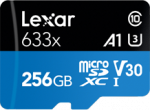 Lexar | High-Performance 633x | UHS-I | 256 GB | micro SDXC