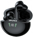 Awei Earphones Bluetooth 5.1 T12P TWS+ dock black