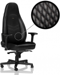 Noblechairs ICON Genuine Leather Gaming Chair - Black