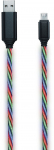 2GO USB Datenkabel "Tricolor" LED-Beleucht. Micro USB 1m