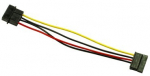 Inter-Tech adapter 1x Molex to 1x SATA power 0.15 m