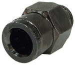 8mm G1/8 Plug fitting - black nickel plated