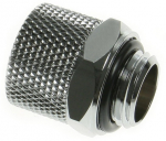 Bitspower Anschluss gerade G1/4 Zoll AG auf 11/8mm - silber gl&auml;nzend