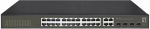 LevelOne Switch 24x GE GES-2128 4xGE 4xGSFP 19" Hilbert