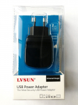 LVSUN universaalne USB laadija 2 pordiga (must)