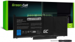Green Cell F3YGT battery 7.6V 6200mAh for Dell Latitude