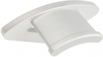 SilverStone SST-EBA02S Silver Headset Stand - Screw or Tape Mount