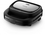 Philips Sandwich Maker | HD2350/80 | 750 W | Number of plates 3 | Black
